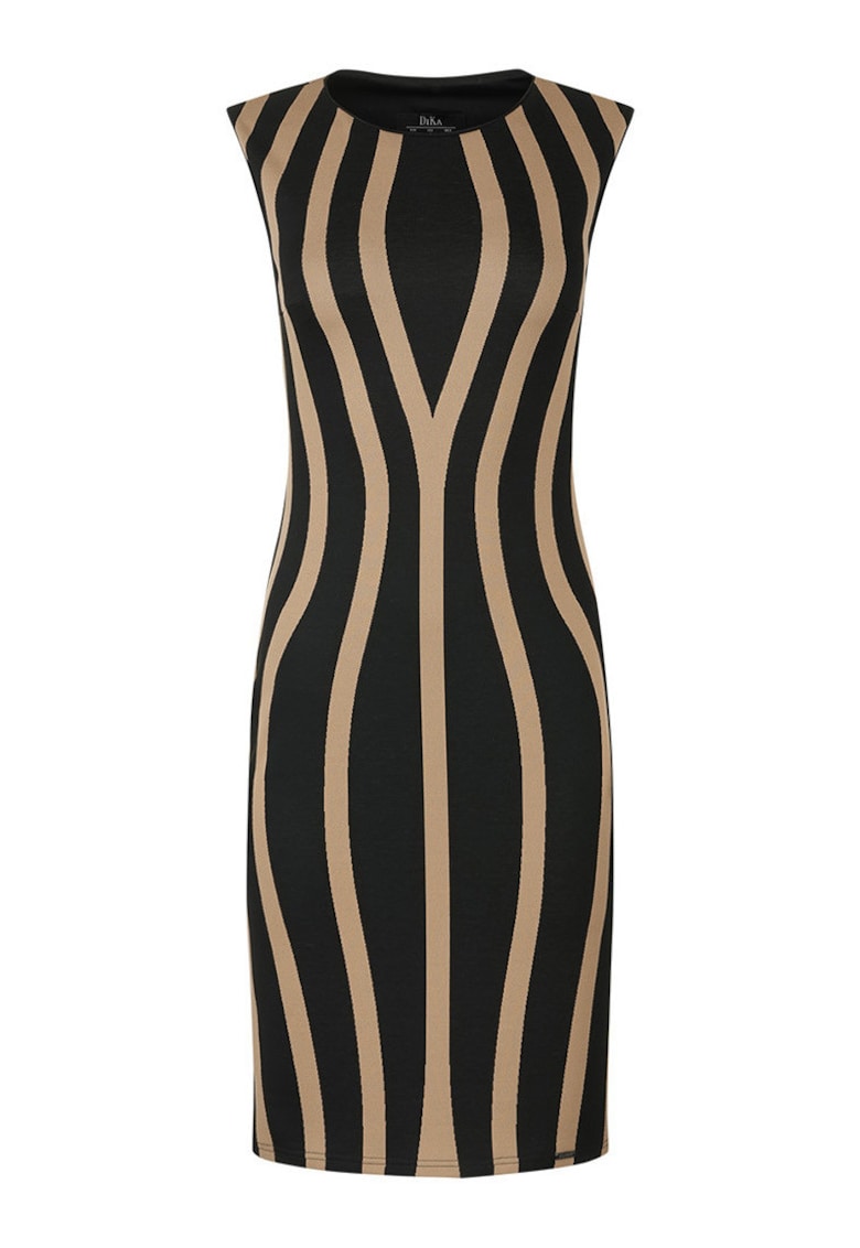 Oferte la Rochie bodycon cu imprimeu in dungi