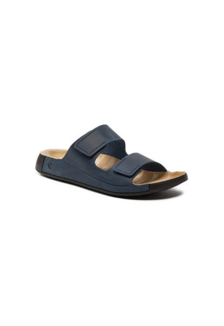 Oferte la Slapi barbati  50090402038 - Piele naturala - Bleumarin - Bleumarin