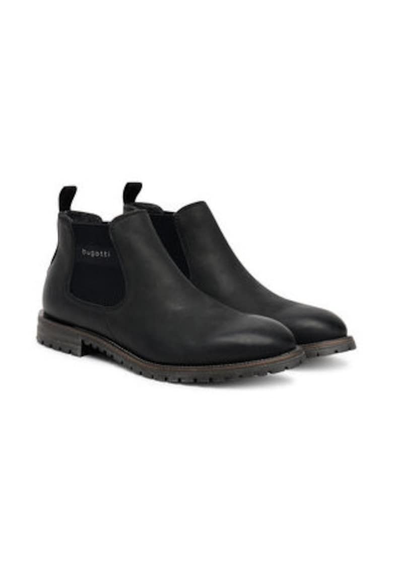 Oferte la Ghete barbatesti -  piele naturala - negru
