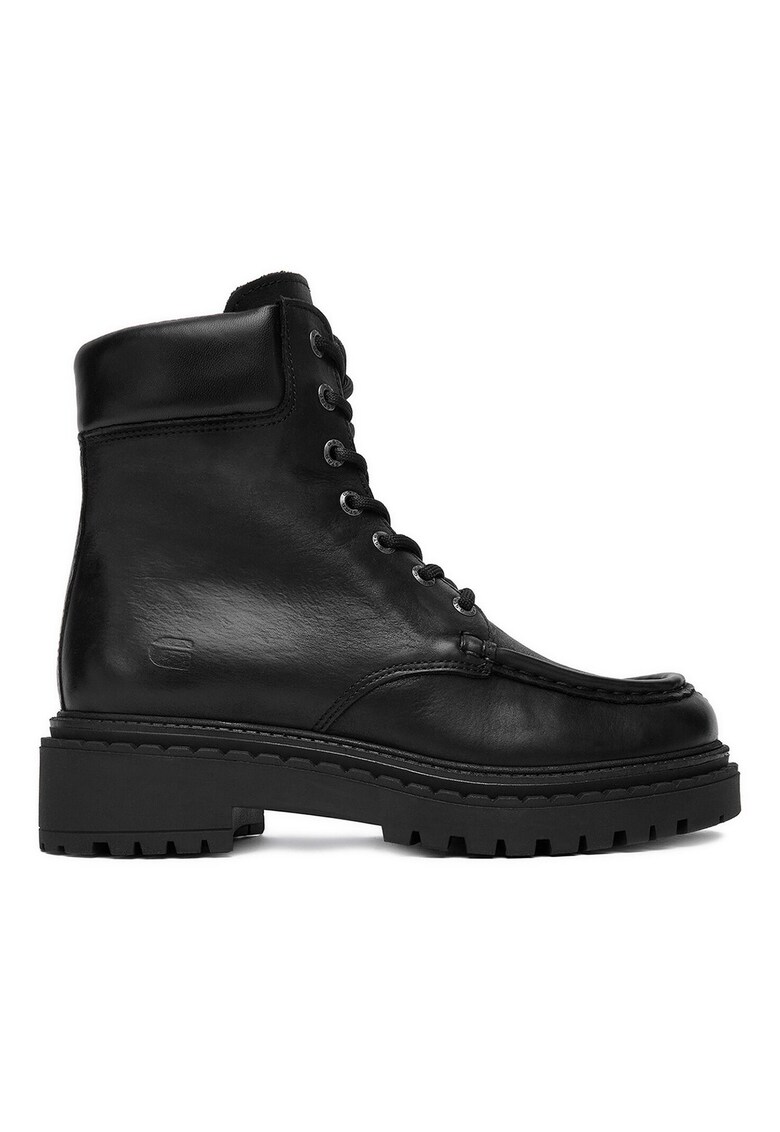 Oferte la Ghete dama pana la glezna - G Star Raw - 5906751441732 - piele naturala - negru -