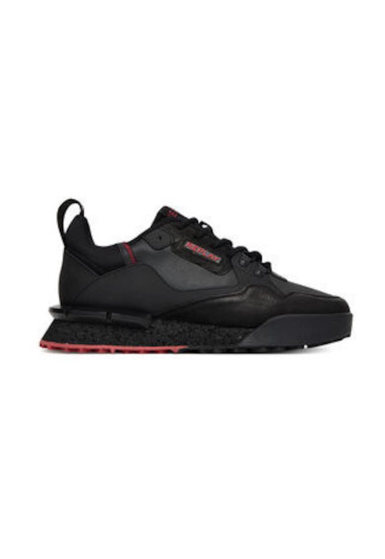 Oferte la Pantofi sport barbatesti -  305642196 - piele naturala - negru -