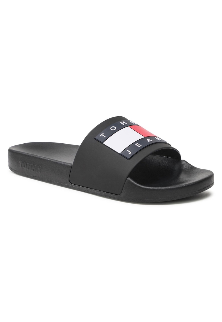 Oferte la Papuci barbatesti -  negru - plastic -