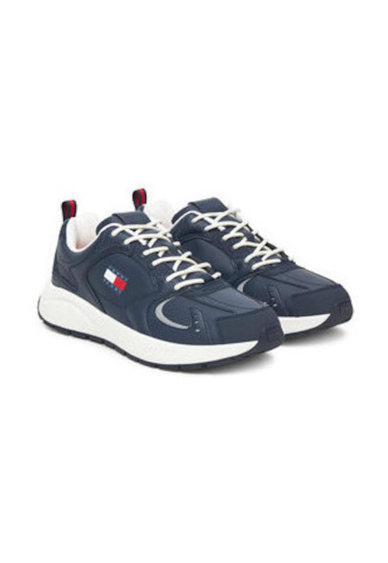 Pantofi sport pentru barbati -  305553102 - piele ecologica - bleumarin