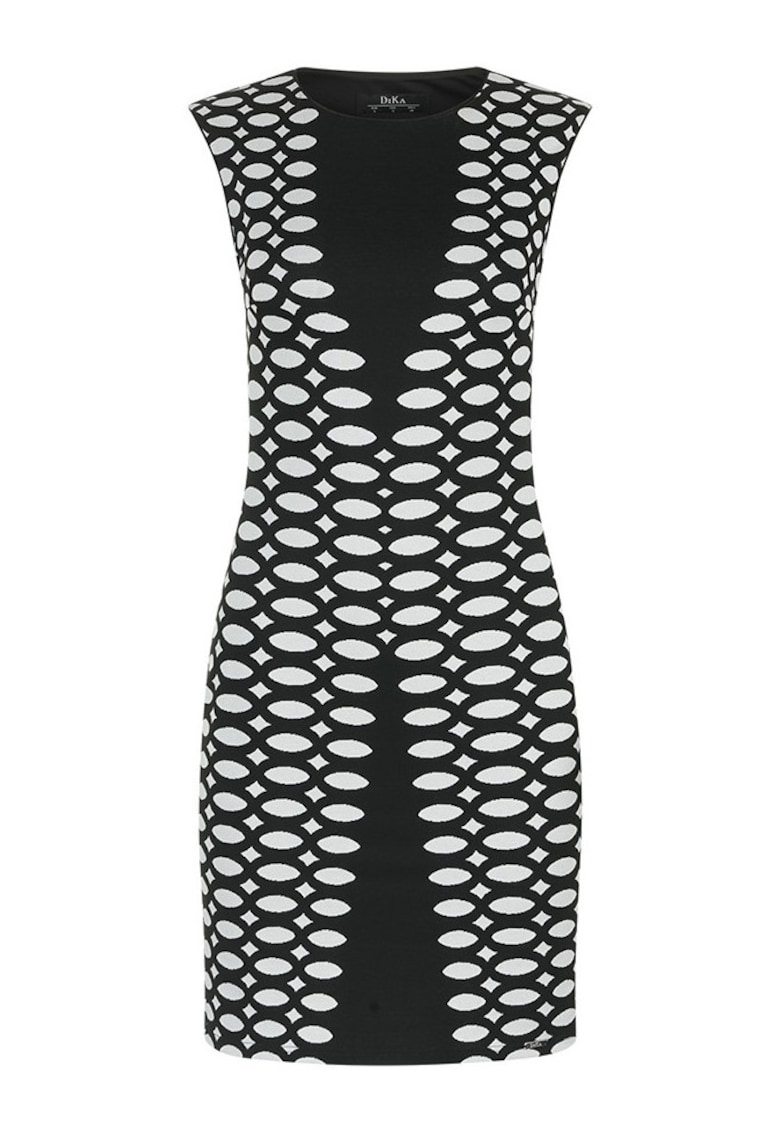 Oferte la Rochie cambrata cu motive geometrice