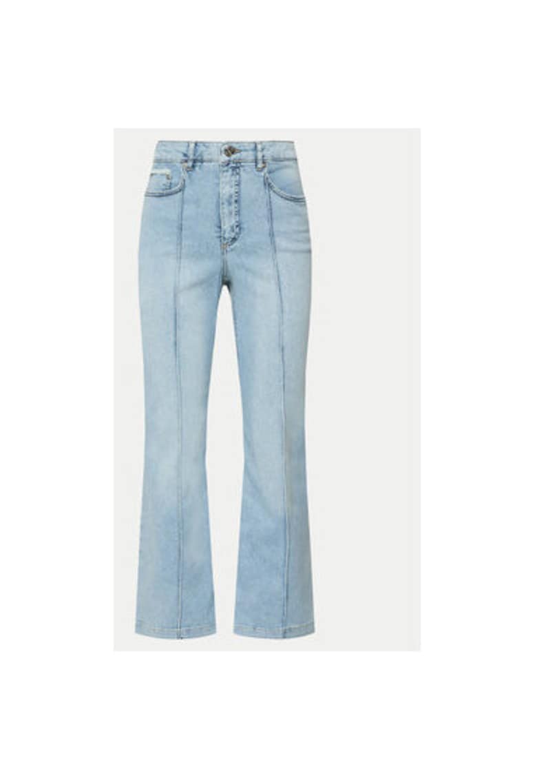 Oferte la Blugi dama -  303698560 - Bumbac/Lyocell - Albastru - Albastru