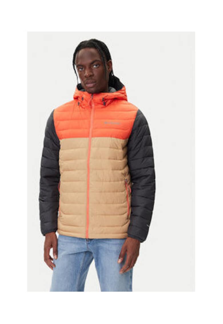 Geaca de iarna barbati -  sintetic - multicolor -