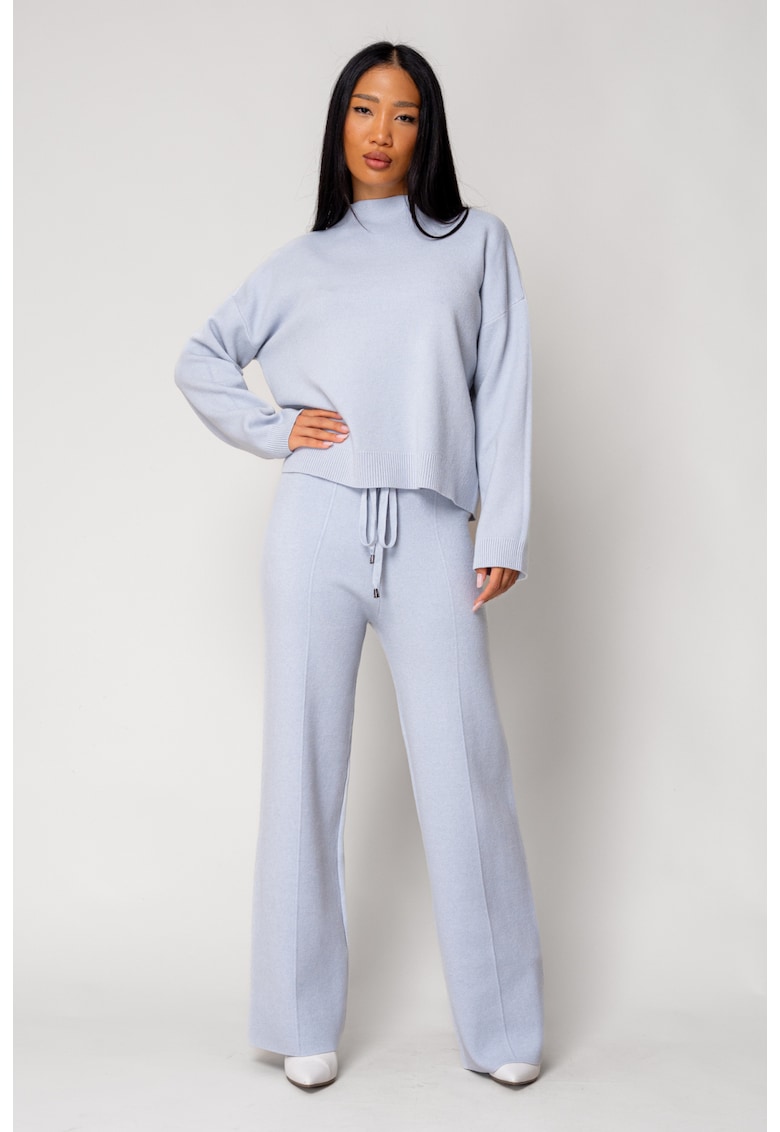 Set Pulover si Pantalon lung Sky Blue 18154 - Albastru deschis
