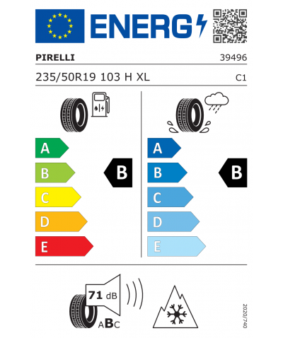 PIRELLI SCORPION WINTER 235/50R19 103 H XL FP