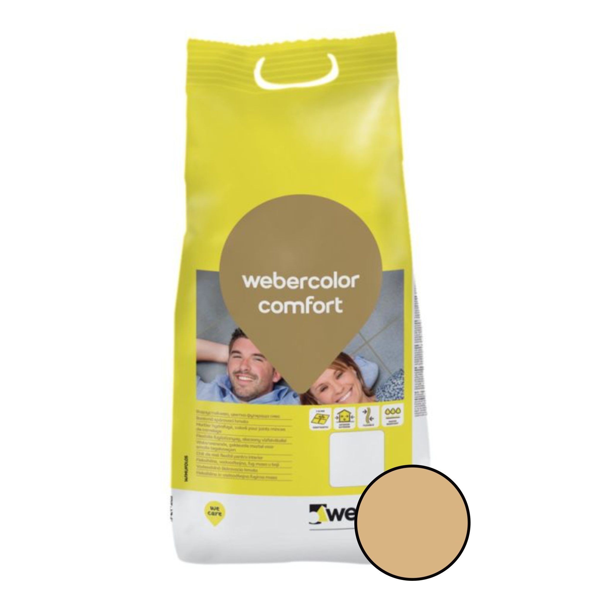 Oferte la Chit de rosturi Weber Color Comfort interior/exterior Toffee 2Kg