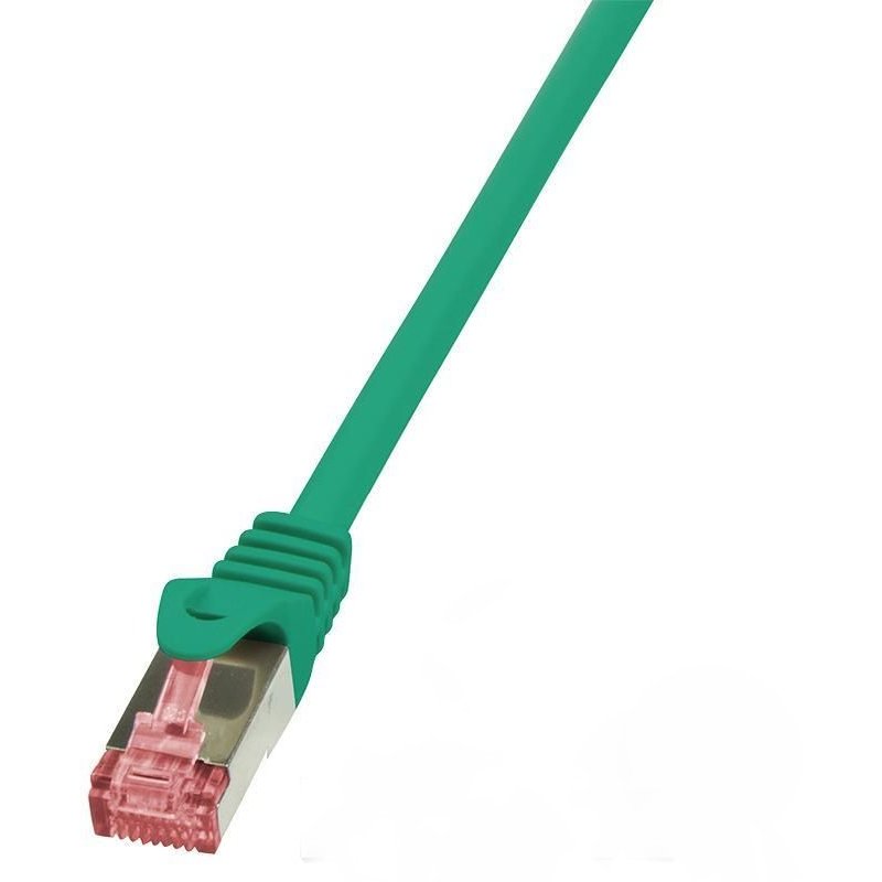 Oferte la Patchcord S/FTP Cat6 1m Green
