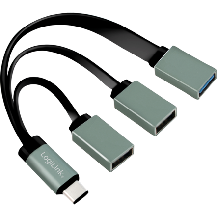 Oferte la Hub USB UA0315 1x USB 3.2 gen 1 + 2x USB 2.0 Black
