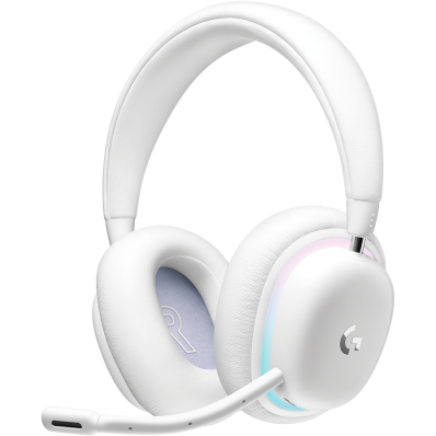 Oferte la Casti Gaming Aurora Collection G735 Wireless Bluetooth Blue VO!CE USB-C Incarcare White Mist