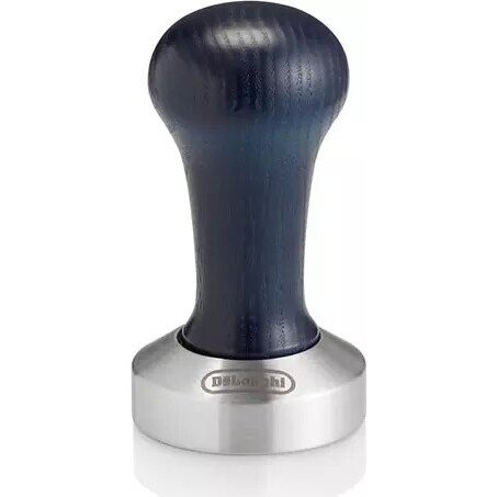 Oferte la coffee tamper DLSC058, press (dark blue / stainless steel, for portafilter espresso machines)