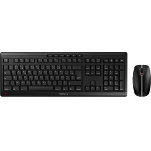 Oferte la Kit Tastatura si Mouse Stream Recharge JD-8560FR-2 Wireless AZERTY (France) Negru