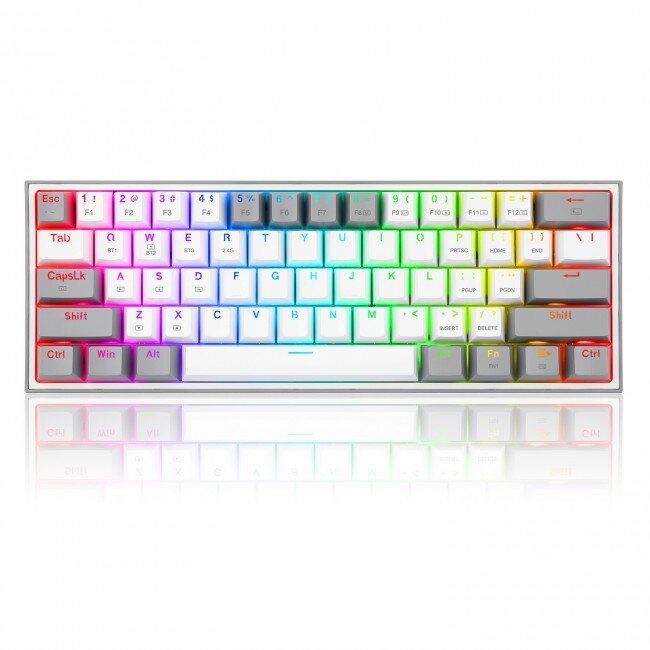 Oferte la Tastatura K616 Fizz PRO White/Grey Red Switch Alb