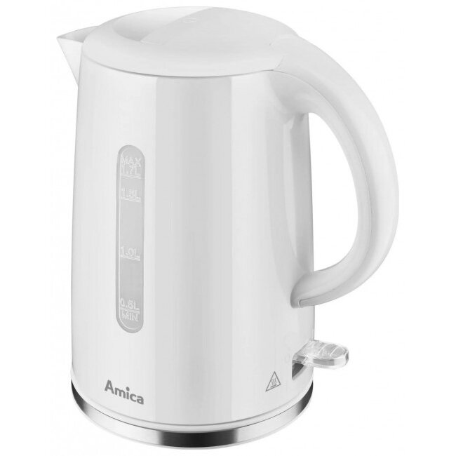 Oferte la Fierbator Electric KF1001 2200W 1.7l Carcasa Plastic Interior Din Otel Inoxidabil Alb