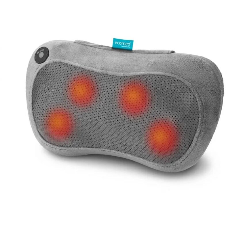 Oferte la Perna de Masaj Shiatsu Ecomed MC-25E Functie de Incalzire Gri