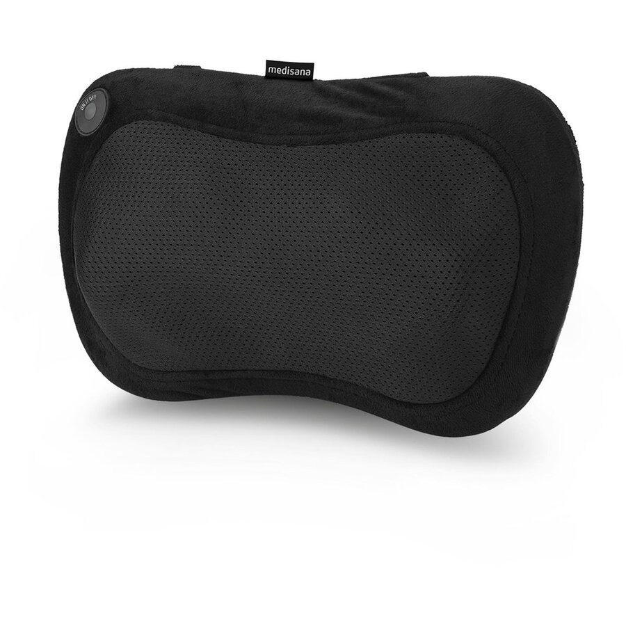 Oferte la Perna de Masaj Shiatsu MC 200 Functie de Incalzire si Lumina Rosie 24W Negru