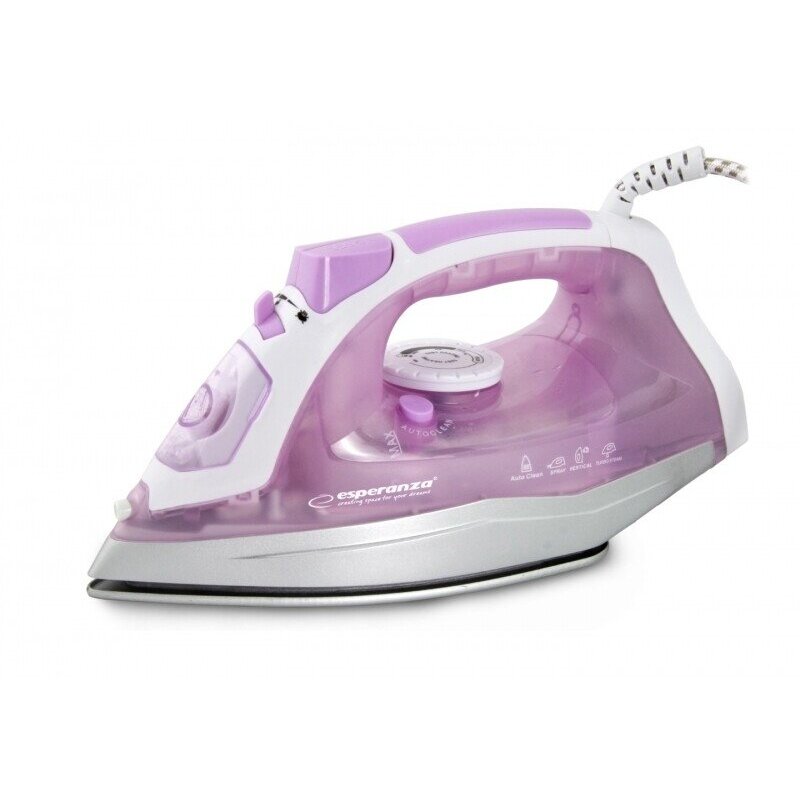 Oferte la Fier de Calcat Tulle EHI004 Ceramic 2400W Alb/Roz