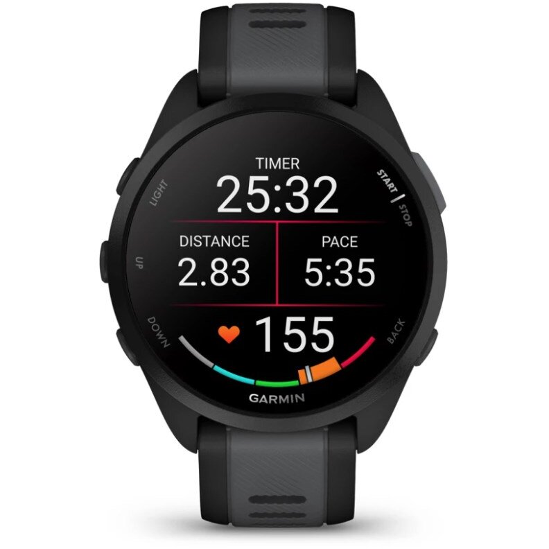 Oferte la Smartwatch Forerunner 165 3.05Cm 1.2Inch Amoled Digital 390 x 390 Pixeli Touchscreen Negru