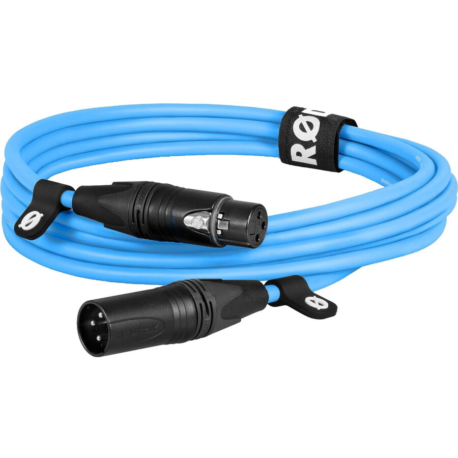 Oferte la Rode Microphones Premium XLR cable XLR3M-B blue (blue, 3 meters)