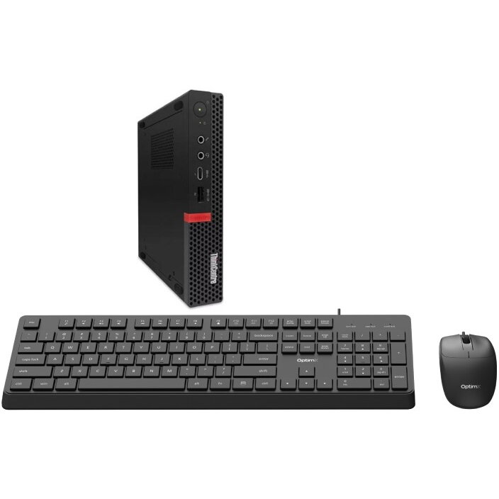 Oferte la Mini PC Refurbished ThinkCentre M720q Intel Core i5-9400T 8GB 256GB SSD Windows 11 Pro Black