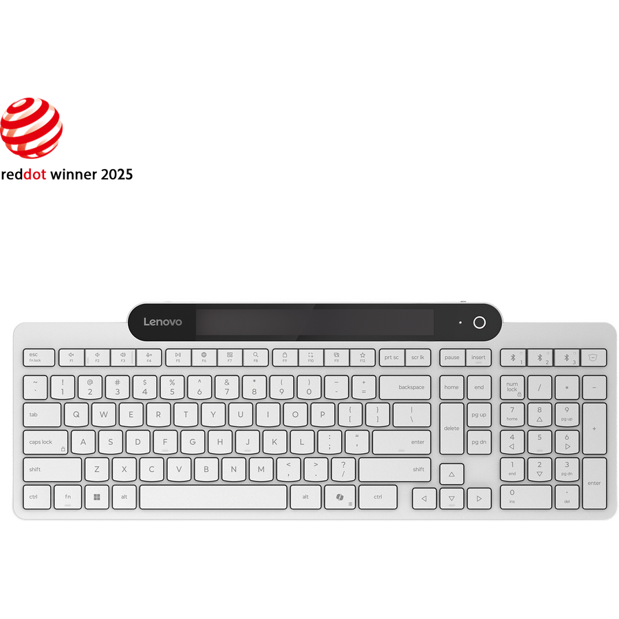 Oferte la Tastatura Standard 800 cu Autoincarcare Bluetooth Layout US English Alb
