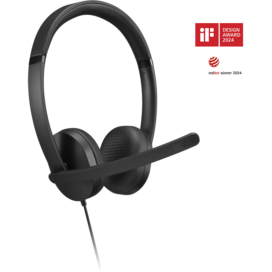 Oferte la Casti Office cu Microfon USB-A Wired Stereo Headset Gen 2 (4XD1P83425) Negru