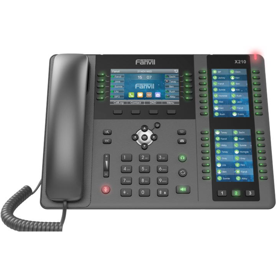 Oferte la Telefon X210 SIP Gri/Negru