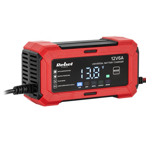 Oferte la Incarcator universal AGM / LIFEPO4, 2Ah - 100AH, Rebel BAT1155