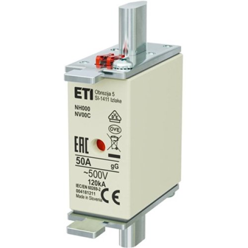 Oferte la Siguranta MPR ETI 004181211 NV/NH000 gG 50A/500V