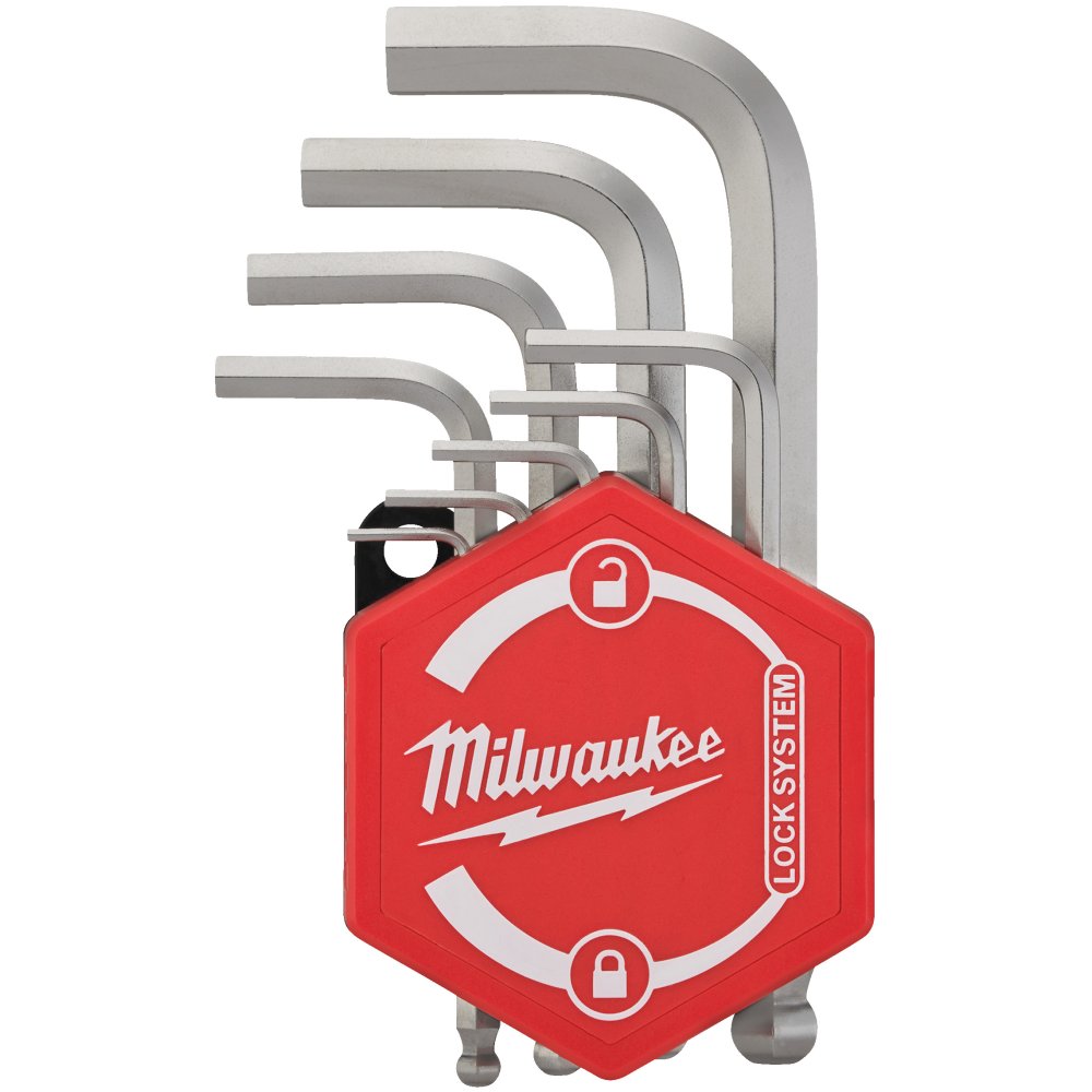 Set 9 bucati imbusuri compacte HEX Milwaukee 4932492399