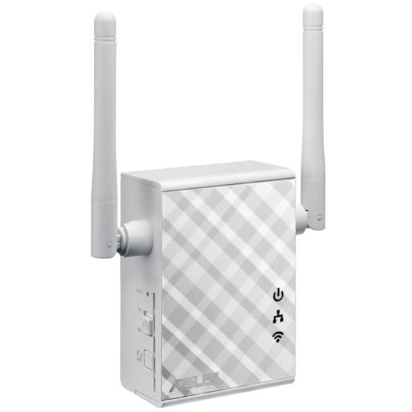 Oferte la Wireless Range Extender Asus, N300, 2 antene externe, wall plug, multi- function, 1 port 10/100Mbps, Access Point / Range Extender / Access point/Media Bridge Mode, Signal indicator. One-touch LED light., 3.5mm audio output (internet Radio function) ...