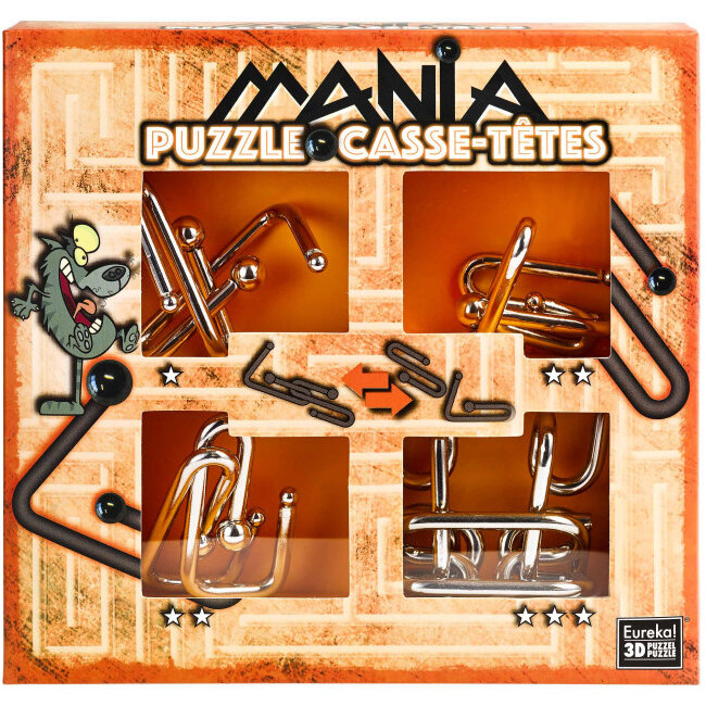 Oferte la Puzzle Mania Casse-ttes Red - 473202
