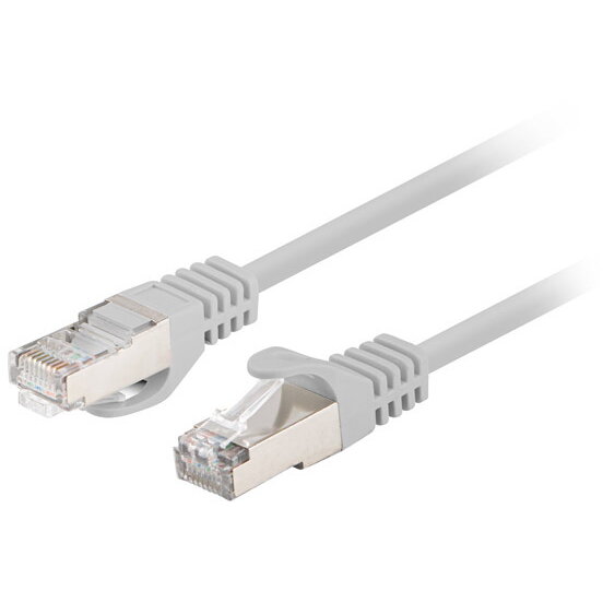Patchcord CAT.6 FTP 0.25M , gri