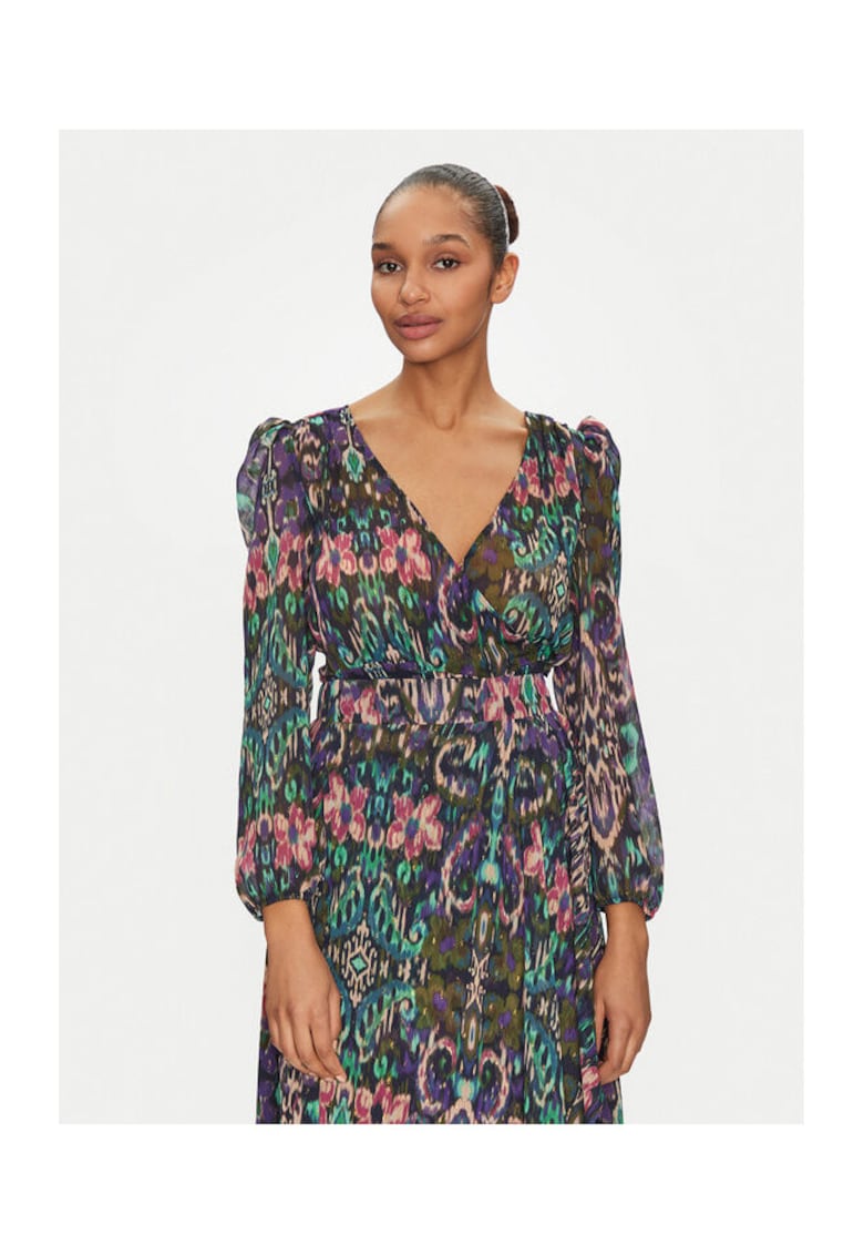 Bluza dama -  305252845 - Poliester reciclat - Multicolor - Multicolor
