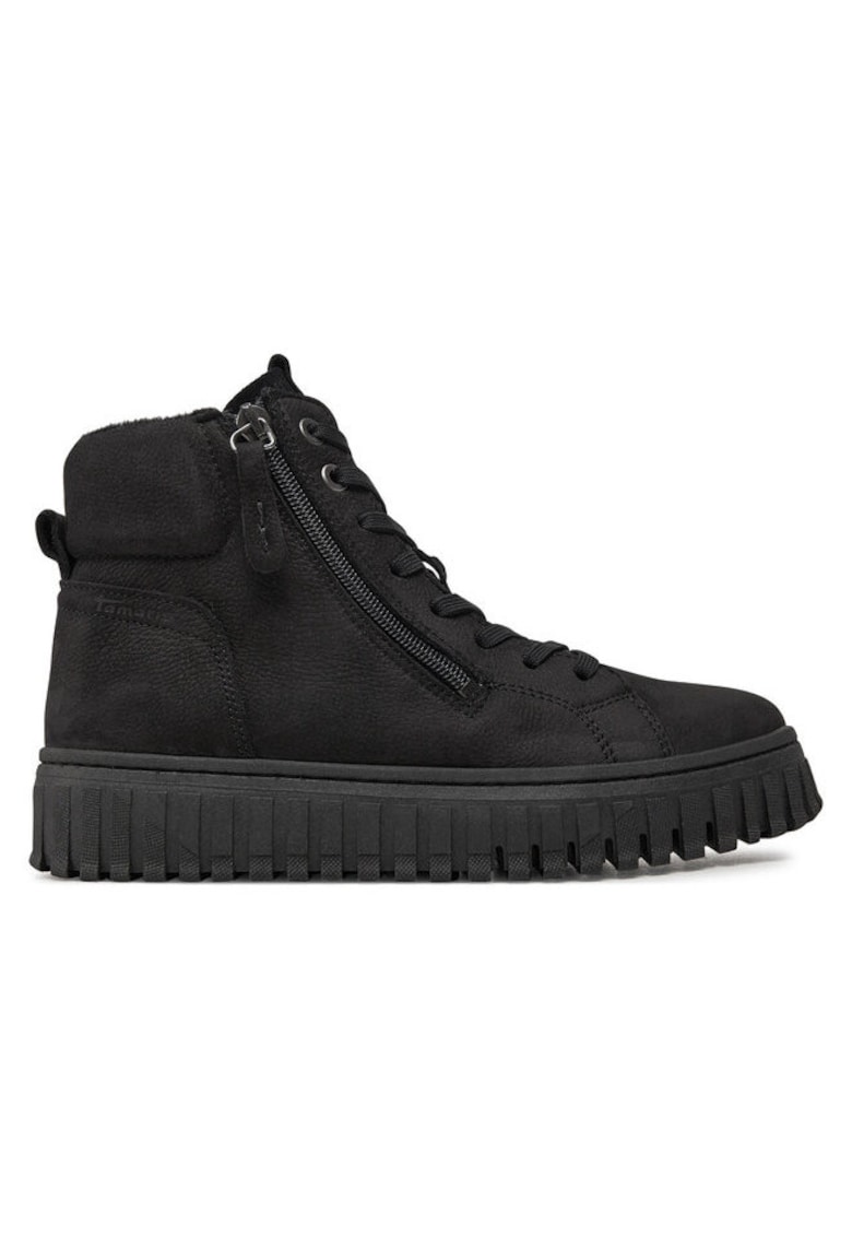 Ghete dama  304121517 - Piele naturala - Negru - Negru