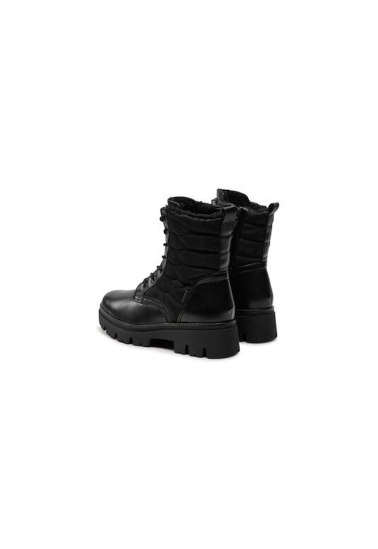 Ghete dama  304492334 - Piele ecologica - Negru - Negru