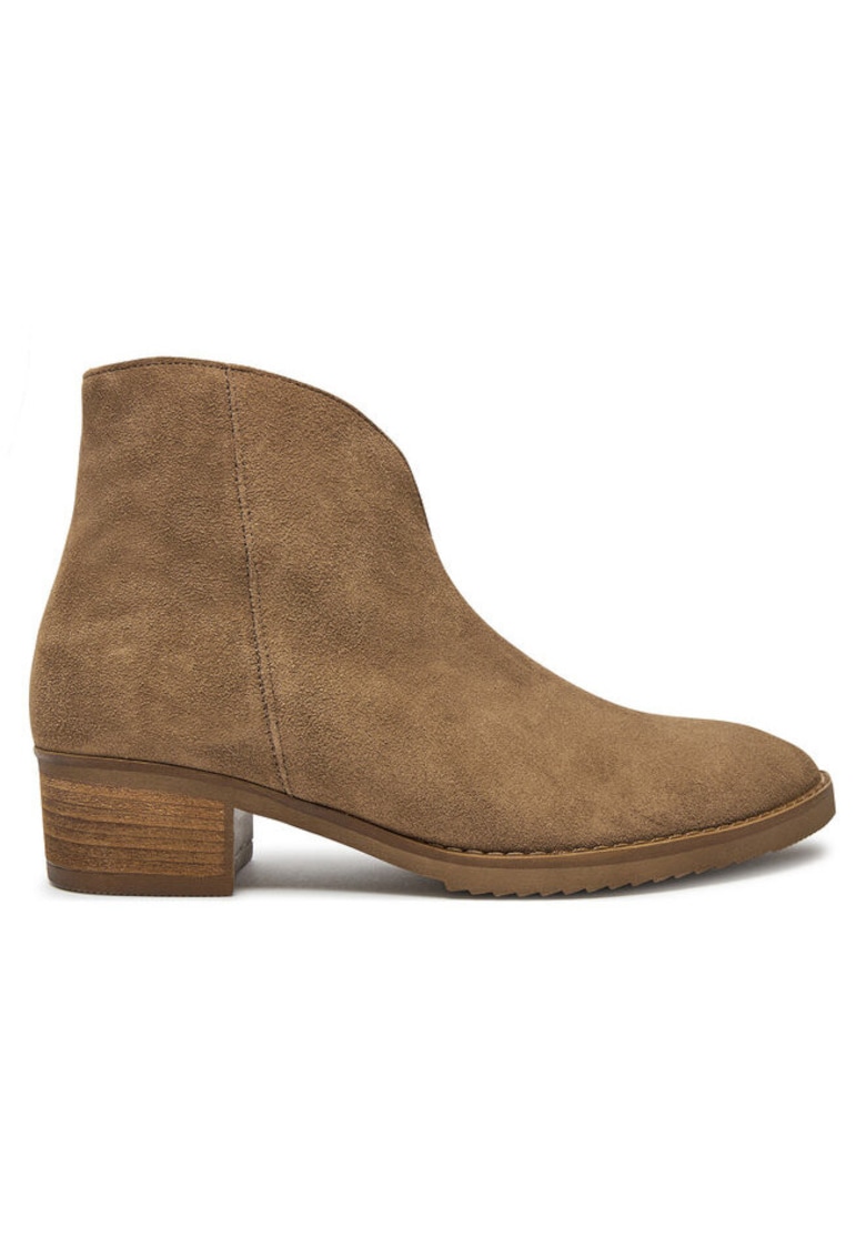 Ghete dama  304338861 - Piele naturala - 37 EU - Bej