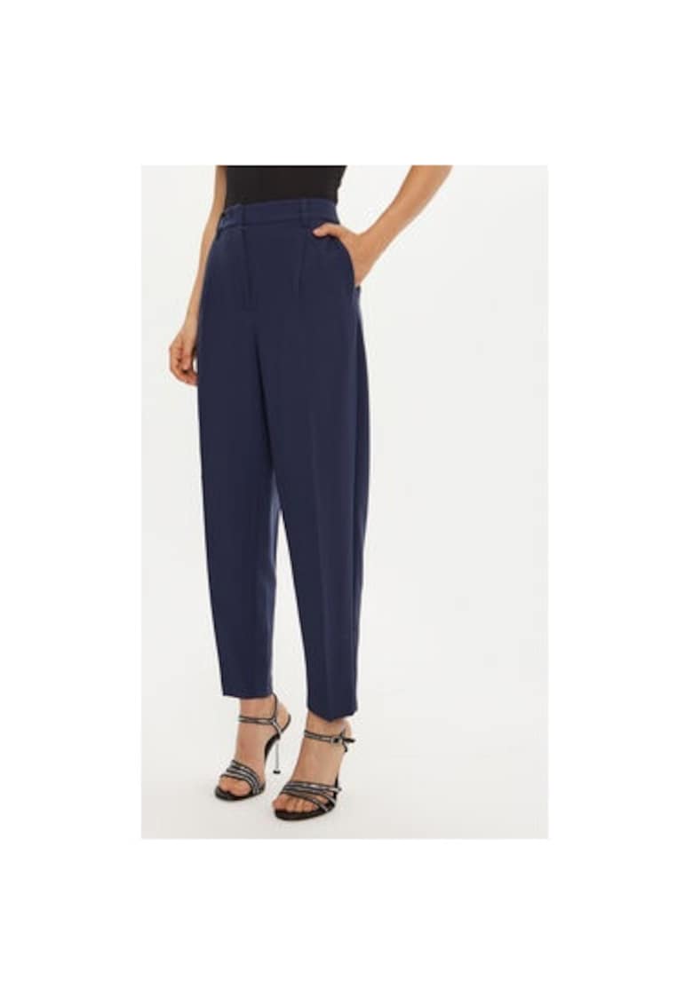 Oferte la Pantaloni dama -  304453595 - Poliester reciclat/Viscoza - Albastru - Albastru