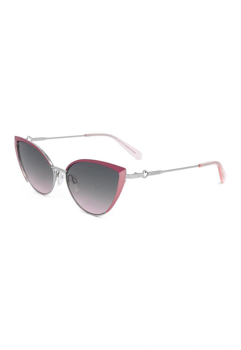 Oferte la Ochelari de soare cat-eye - Roz/Argintiu