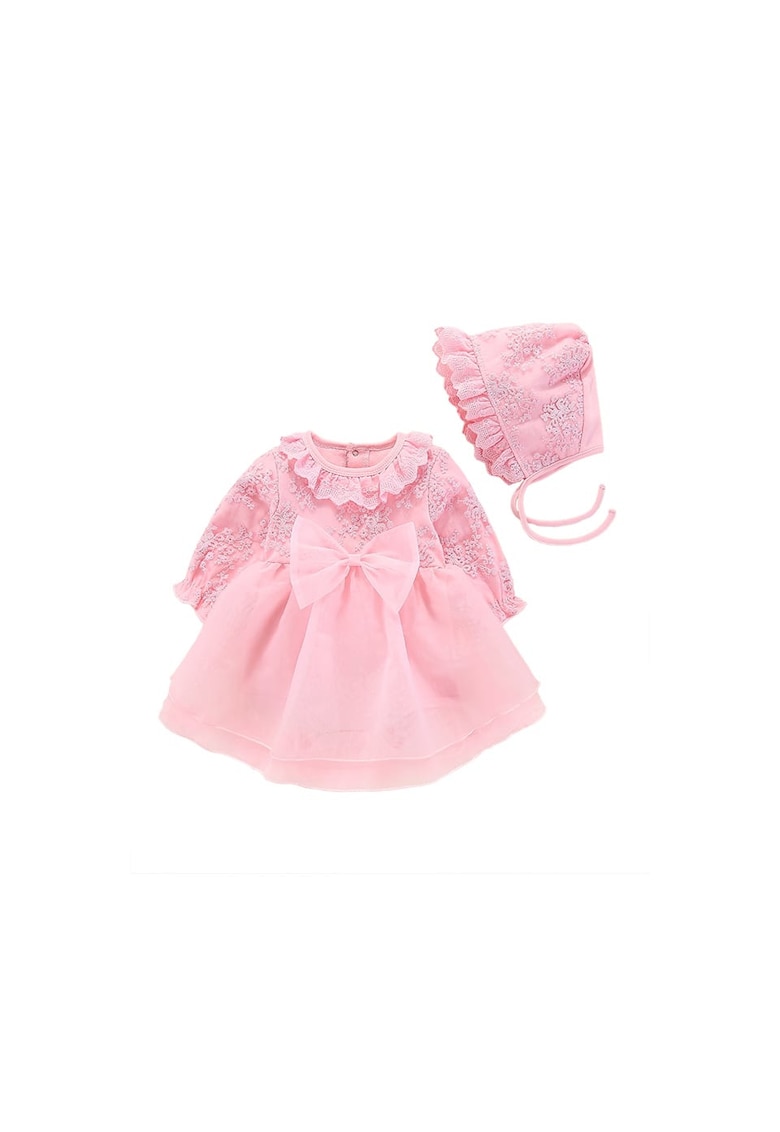 Oferte la Rochita Fetite Bumbac Roz Luna