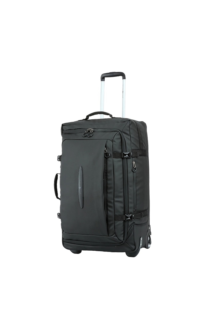 Oferte la Troler mare  SW42503 - 72x40x30 cm - bagaj de cala - 78L - 2 roti - poliester impermeabil - negru