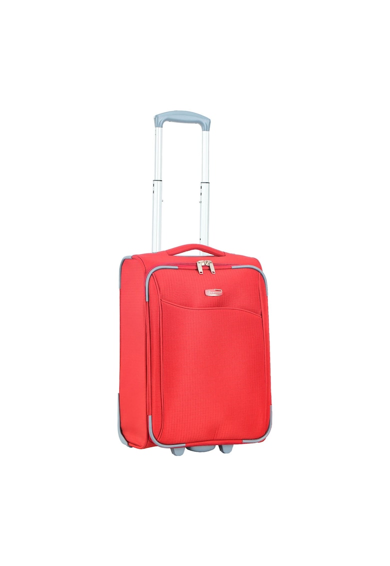 Oferte la Troler de cabina  SW233 - 52x34.5x20 cm - bagaj de mana - poliester - 2 roti - rosu