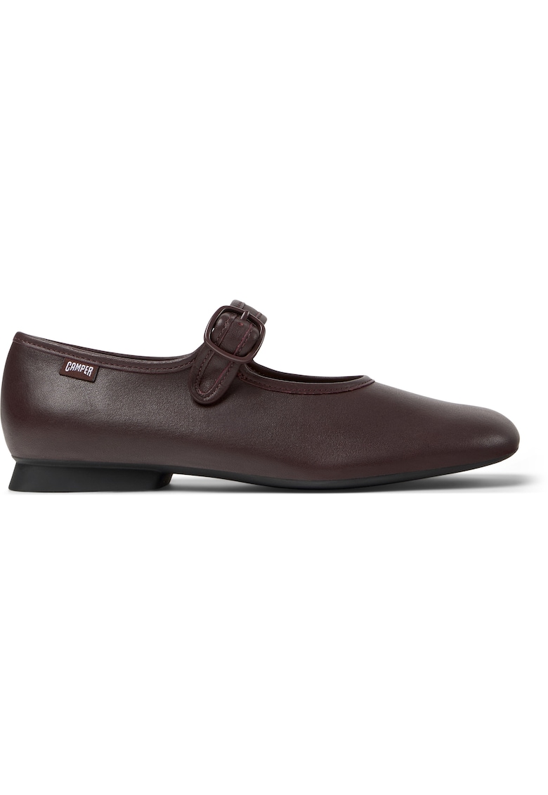 Pantofi Mary Jane din piele Casi Myra - Visiniu