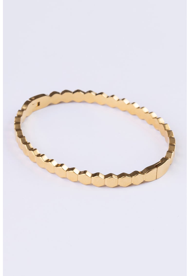 Oferte la Bratara rigida placata cu aur de 18K - Auriu