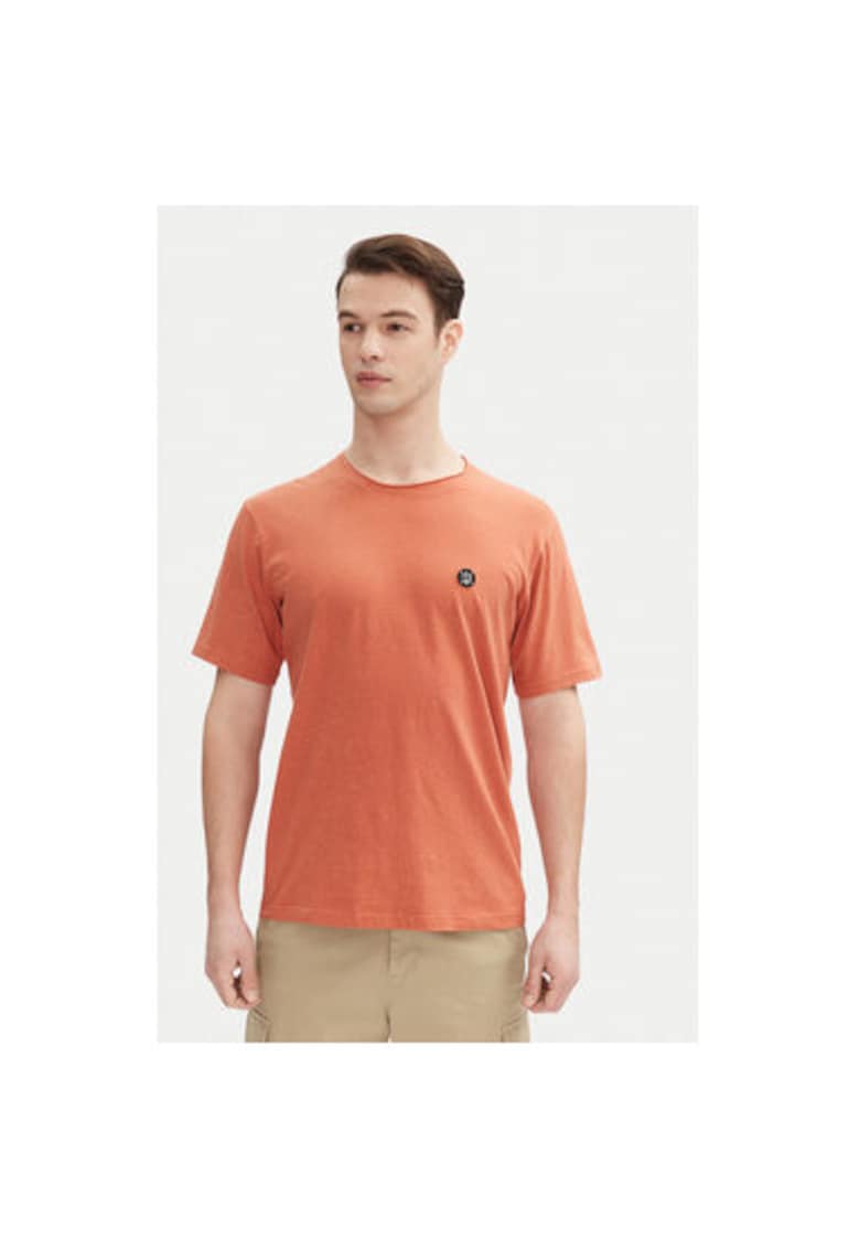 Oferte la Tricou barbati  INCARLSIN 41-121 - Bumbac - Portocaliu - Portocaliu
