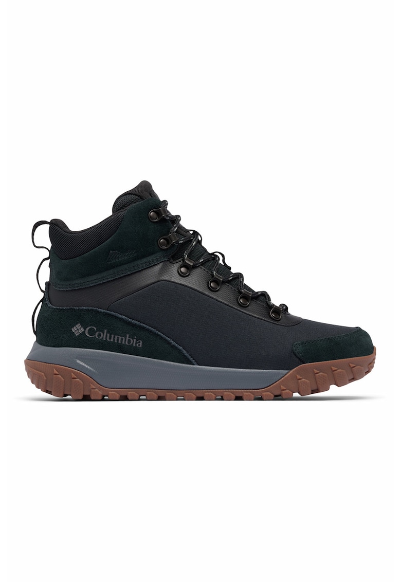 Ghete impermeabile Burnsider - Negru/Negru stins/Gri inchis