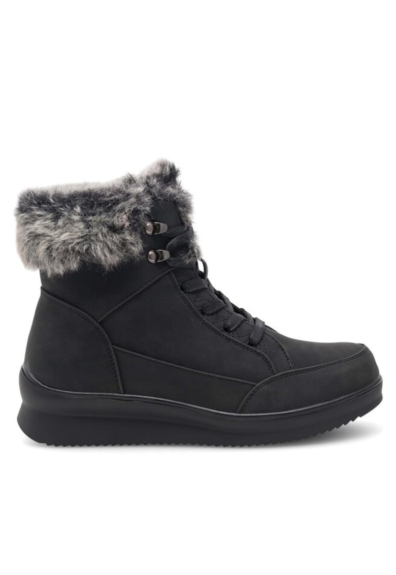 Oferte la Botine dama -  590558815856137 - Sintetic - Negru