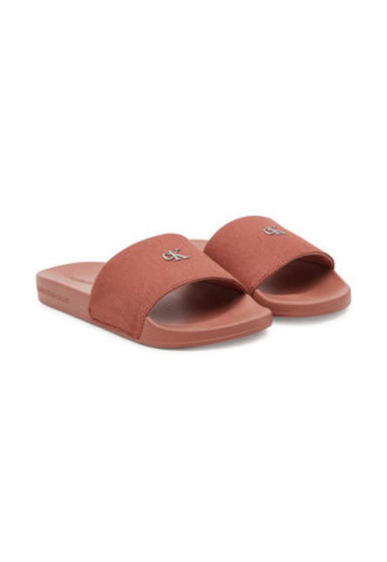 Oferte la Papuci dama -  textil - rosu - Rosu